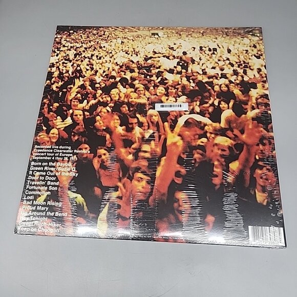 Sealed Creedence Clearwater Revival/Live In Europe CCR1 Double LP Vinyl Record - Picture 3 of 4